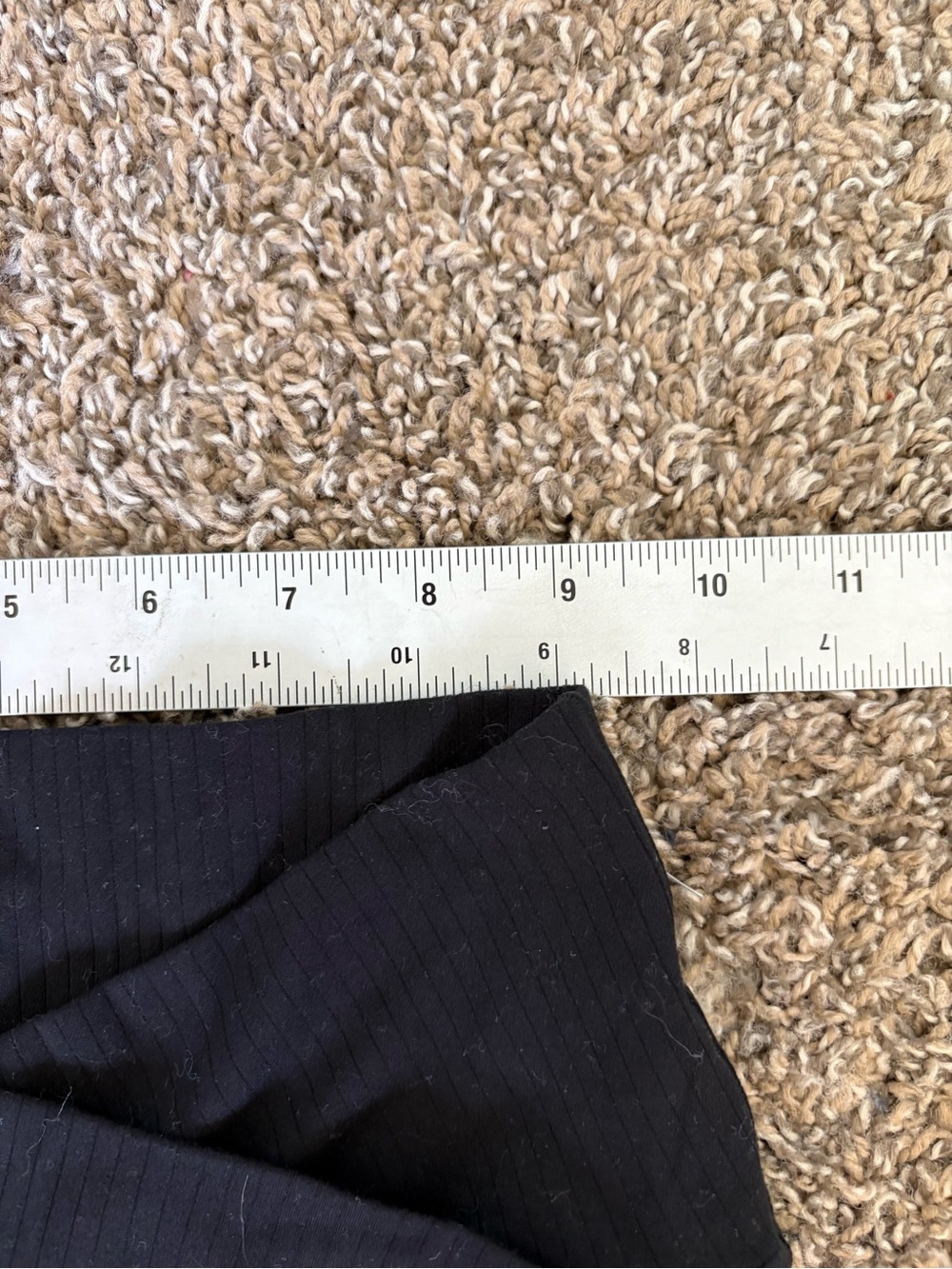 OFFLINE by Aerie Real Me Super Flare High Rise Crossover Leggings Black M - Picture 7 of 8